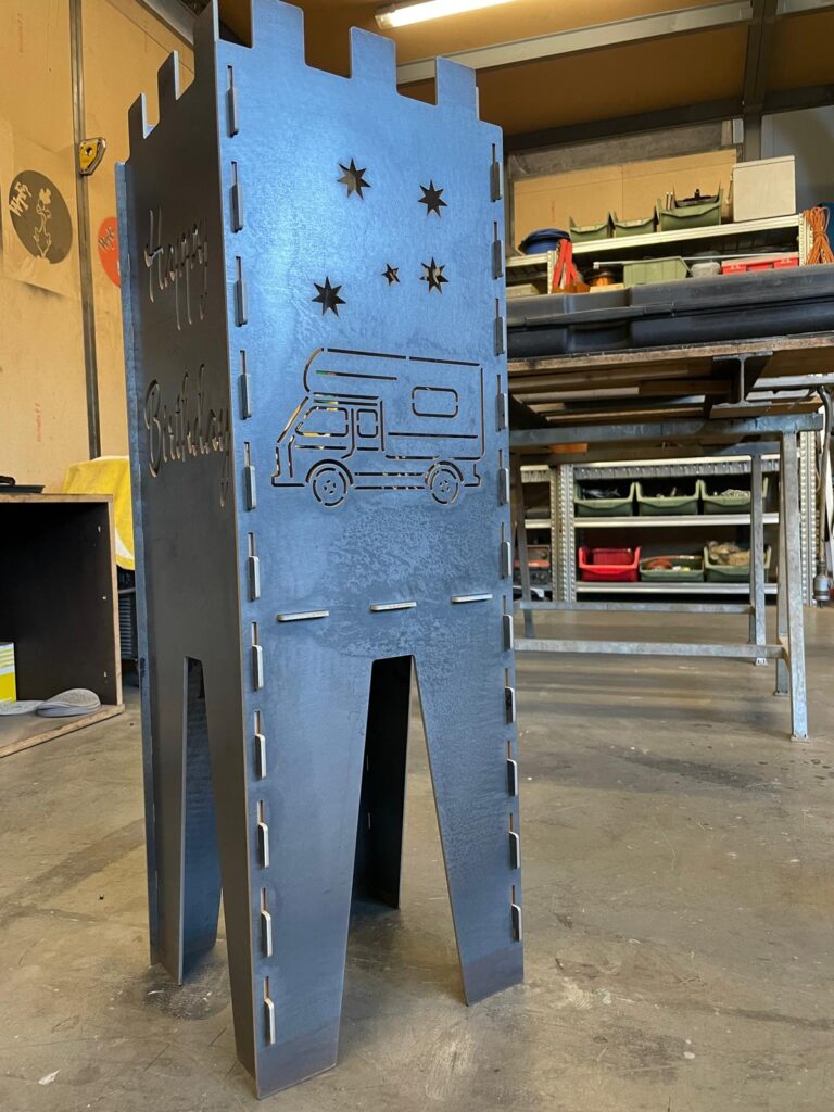 Feuerkorb personalisert Camping